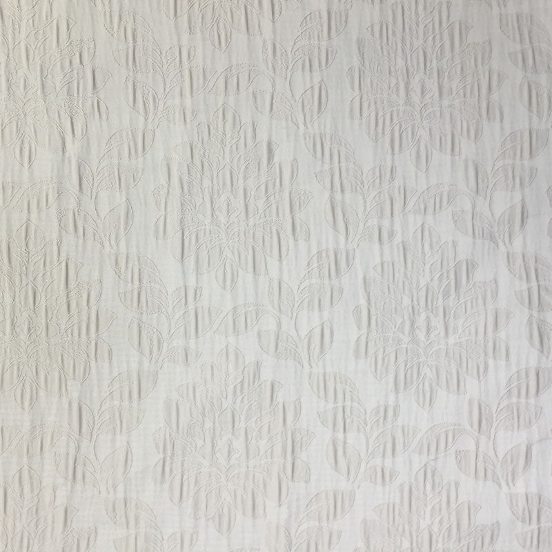 Priscilla Fabric in color Ivory is a Traditional Floral Damask Fabric pattern good for Drapery & Curtain Fabric