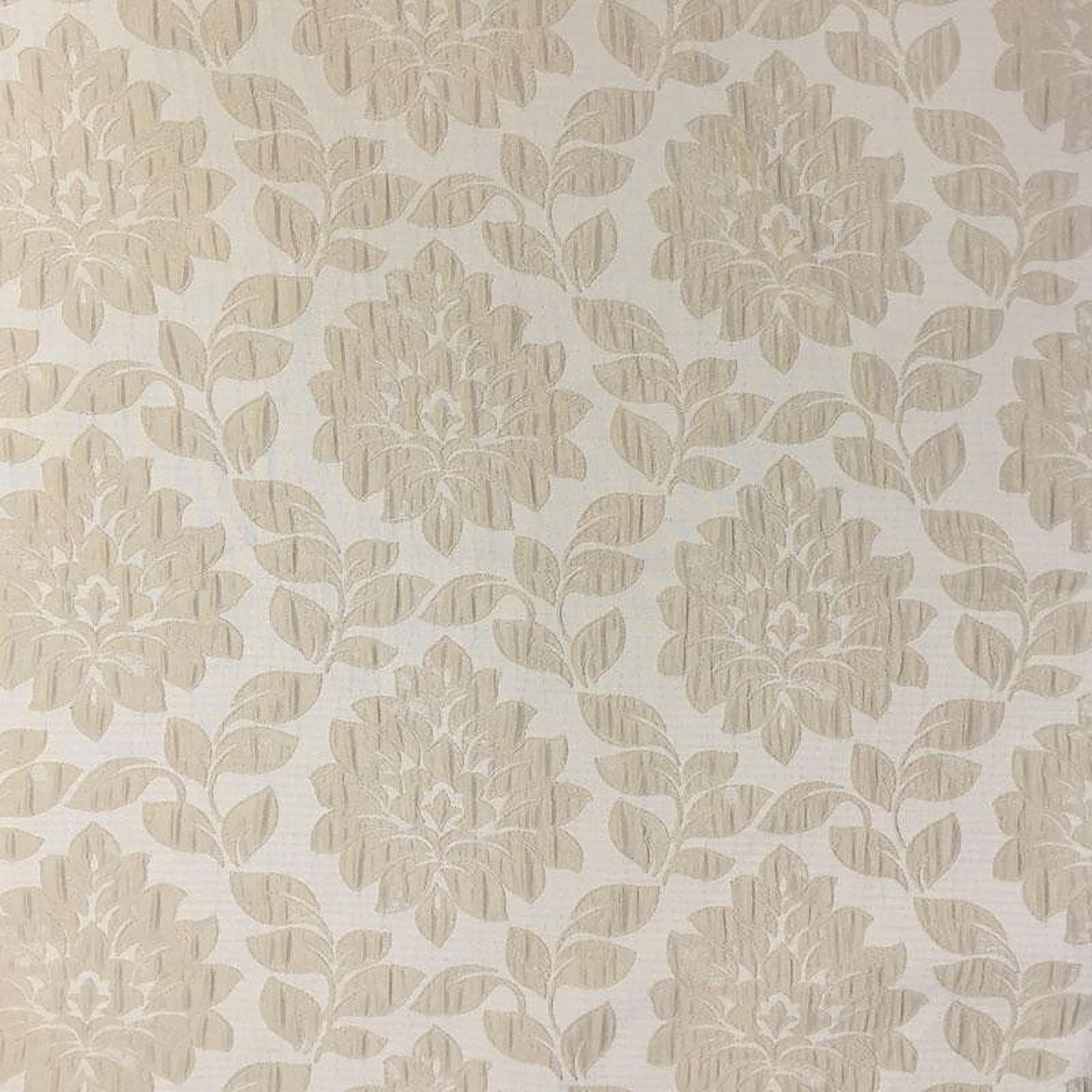 Priscilla Fabric in color Ecru is a Traditional Floral Damask Fabric pattern good for Drapery & Curtain Fabric