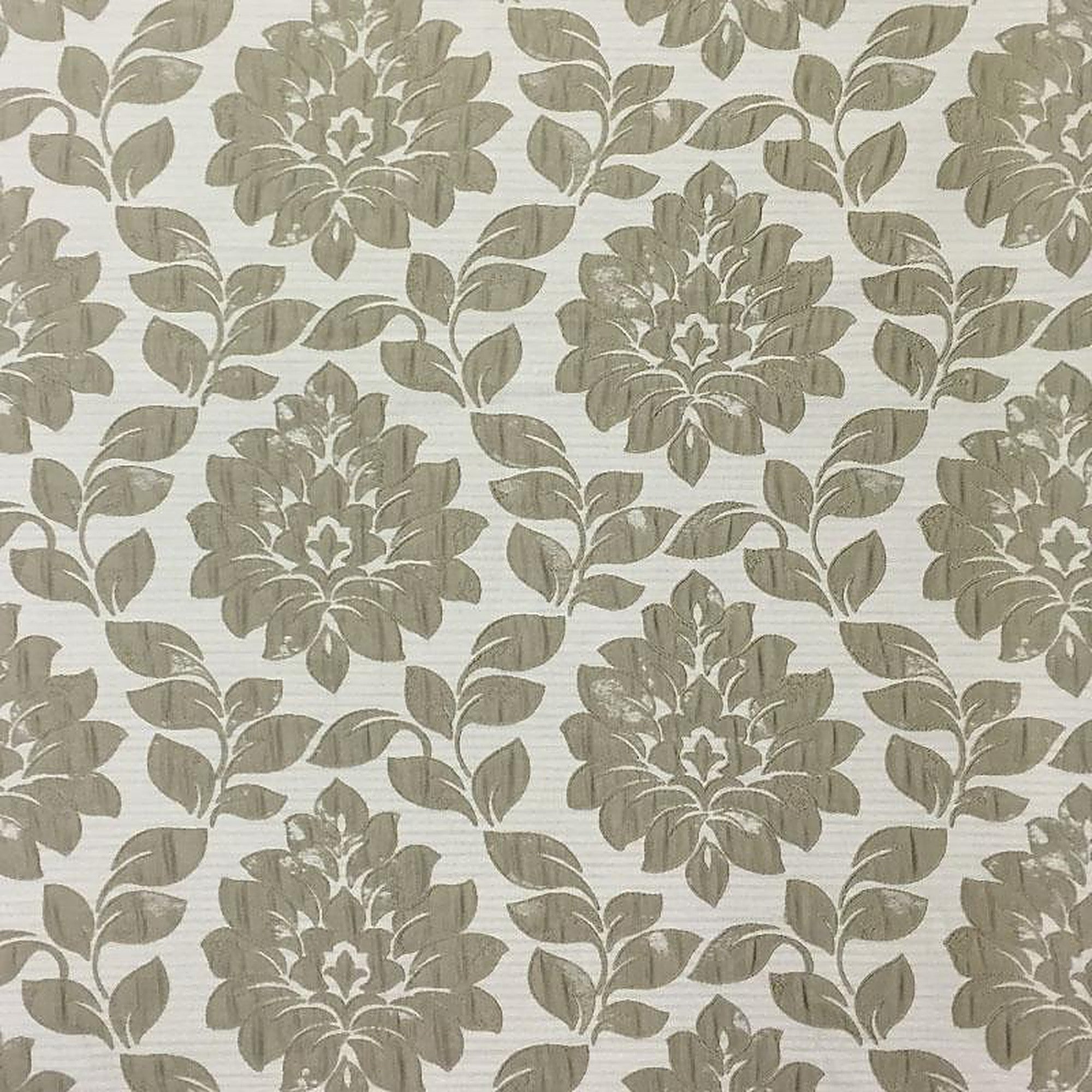 Priscilla Fabric in color Mocha is a Traditional Floral Damask Fabric pattern good for Drapery & Curtain Fabric