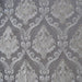 Queen Fabric in color Silver is a Traditional Metallic Damask Fabric pattern good for Drapery & Curtain Fabric and Upholstery Fabric