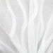 Quincy Fabric in color White is a Wavy Textured Sheer Fabric that is good for Drapery & Curtain Fabric