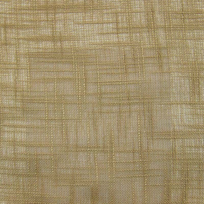 Ranch Fabric in color Beige is a Solid Textured Sheer Fabric pattern good for Drapery & Curtain Fabric