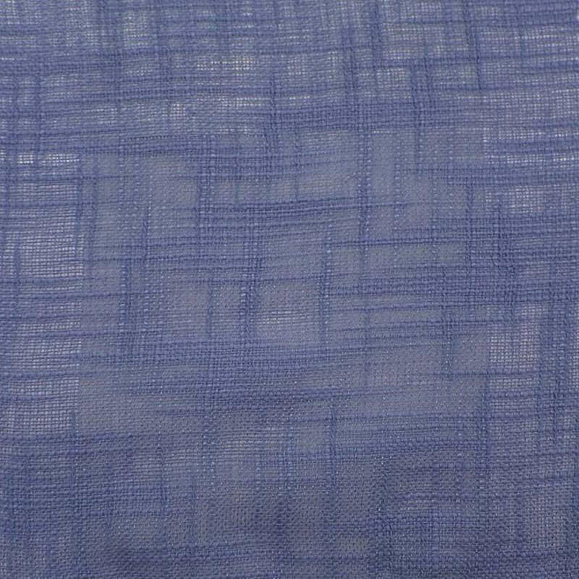 Ranch Fabric in color Ocean is a Solid Textured Sheer Fabric pattern good for Drapery & Curtain Fabric