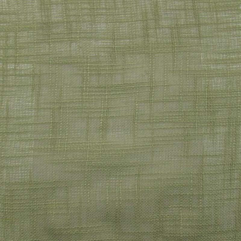 Ranch Fabric in color Pistachio is a Solid Textured Sheer Fabric pattern good for Drapery & Curtain Fabric