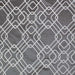Rigel Fabric in color Gunmetal is a Metallic Modern Square Print Fabric pattern good for Drapery & Curtain Fabric