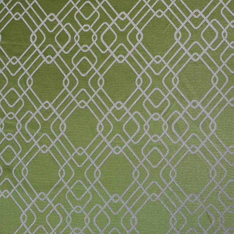 Rigel Fabric in color Apple is a Metallic Modern Square Print Fabric pattern good for Drapery & Curtain Fabric