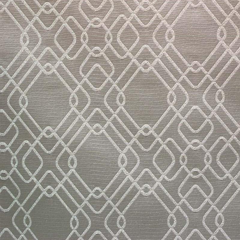 Rigel Fabric in color Champagne is a Metallic Modern Square Print Fabric pattern good for Drapery & Curtain Fabric