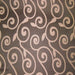 Rimmel Fabric in color Espresso is a Modern Floral Vine Print Fabric pattern good for Drapery & Curtain Fabric