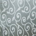 Rimmel Fabric in color Pewter is a Modern Floral Vine Print Fabric pattern good for Drapery & Curtain Fabric