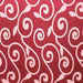 Rimmel Fabric in color Cranberry is a Modern Floral Vine Print Fabric pattern good for Drapery & Curtain Fabric