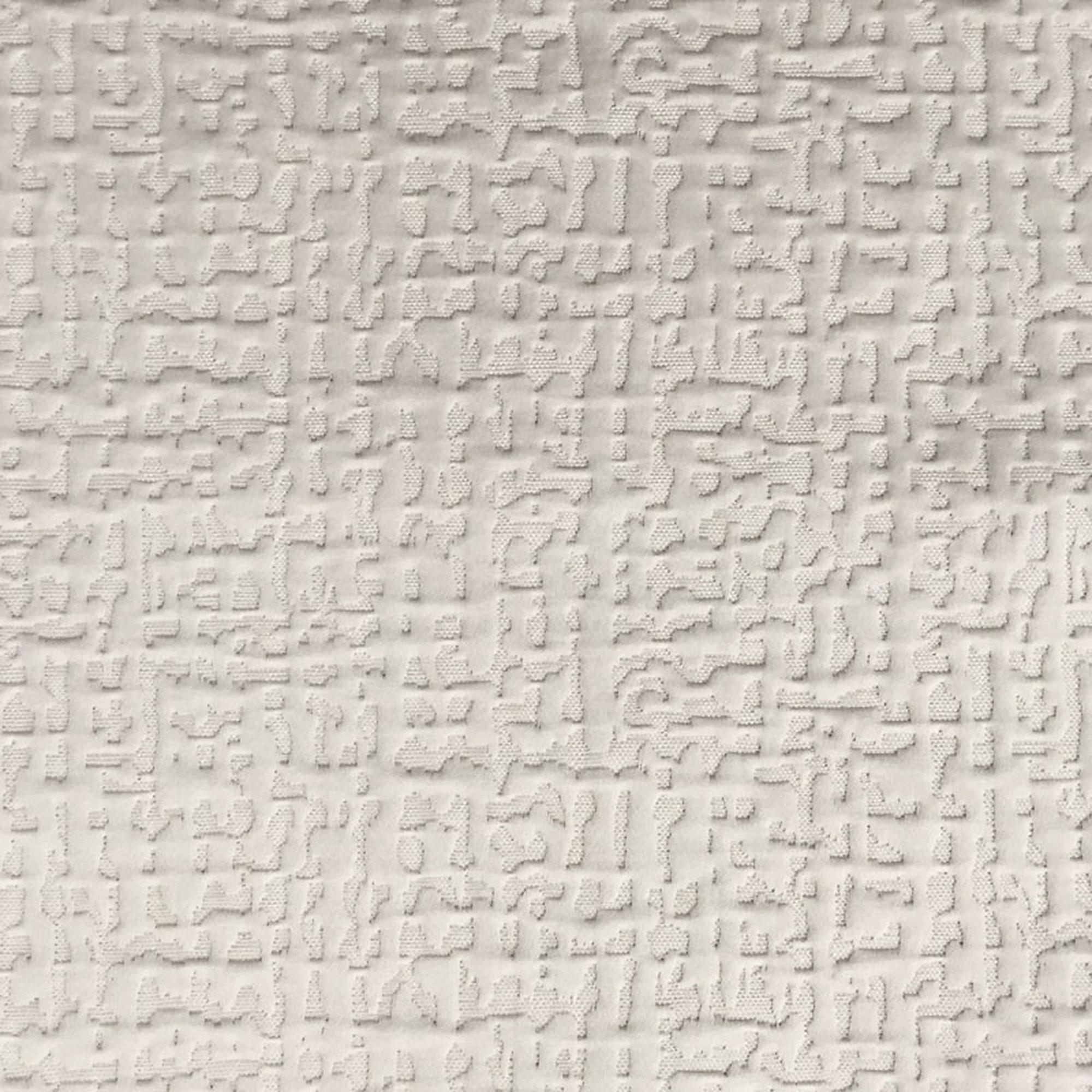 Roscoe fabric in color Beige showcasing fabric embossed matelasse upholstery fabric & drapery & curtain fabric.