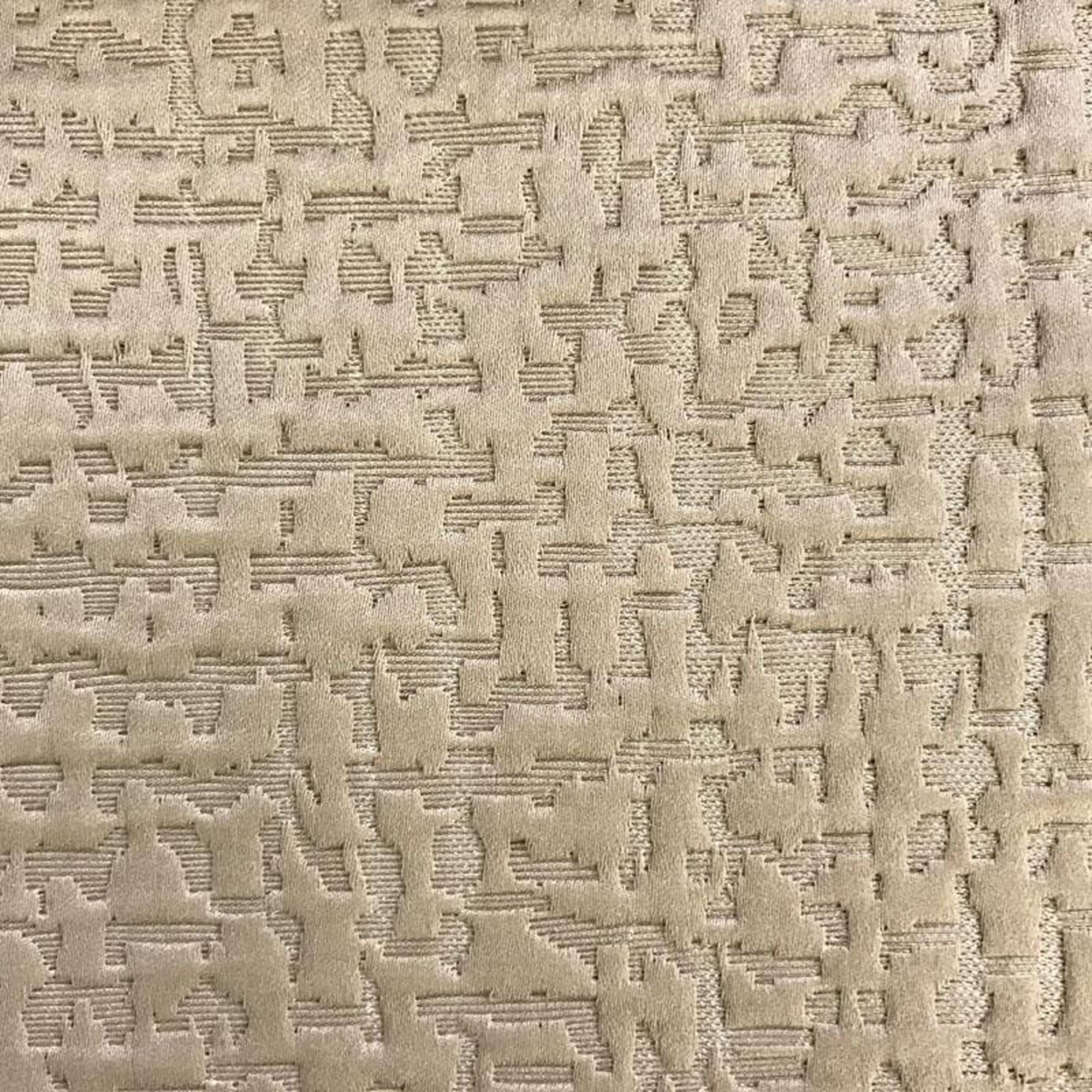 Roscoe fabric in color Mocha showcasing fabric embossed matelasse upholstery fabric & drapery & curtain fabric.