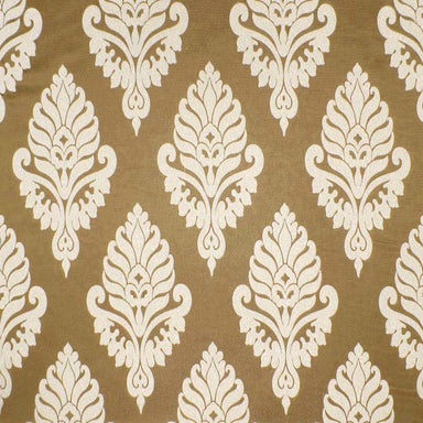 Rowley Fabric in color Beige is a Floral Damask Fabric pattern good for Drapery & Curtain Fabric