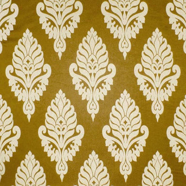 Rowley Fabric in color Gold is a Floral Damask Fabric pattern good for Drapery & Curtain Fabric