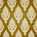 Rowley Fabric in color Gold is a Floral Damask Fabric pattern good for Drapery & Curtain Fabric