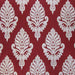 Rowley Fabric in color Cranberry is a Floral Damask Fabric pattern good for Drapery & Curtain Fabric