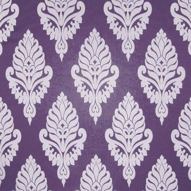 Rowley Fabric in color Lilac is a Floral Damask Fabric pattern good for Drapery & Curtain Fabric
