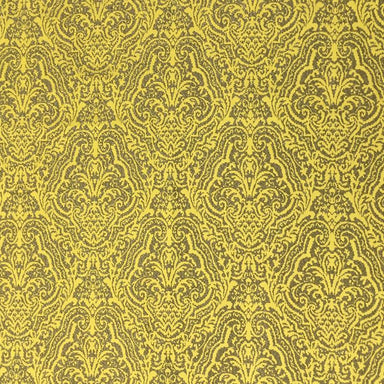 Roxy Fabric in color Gold is a Tone-on-Tone Jacquard Damask Fabric pattern good for Drapery & Curtain Fabric and Upholstery Fabric
