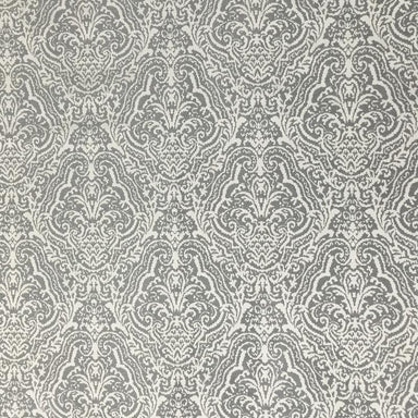 Roxy Fabric in color Gray is a Tone-on-Tone Jacquard Damask Fabric pattern good for Drapery & Curtain Fabric and Upholstery Fabric
