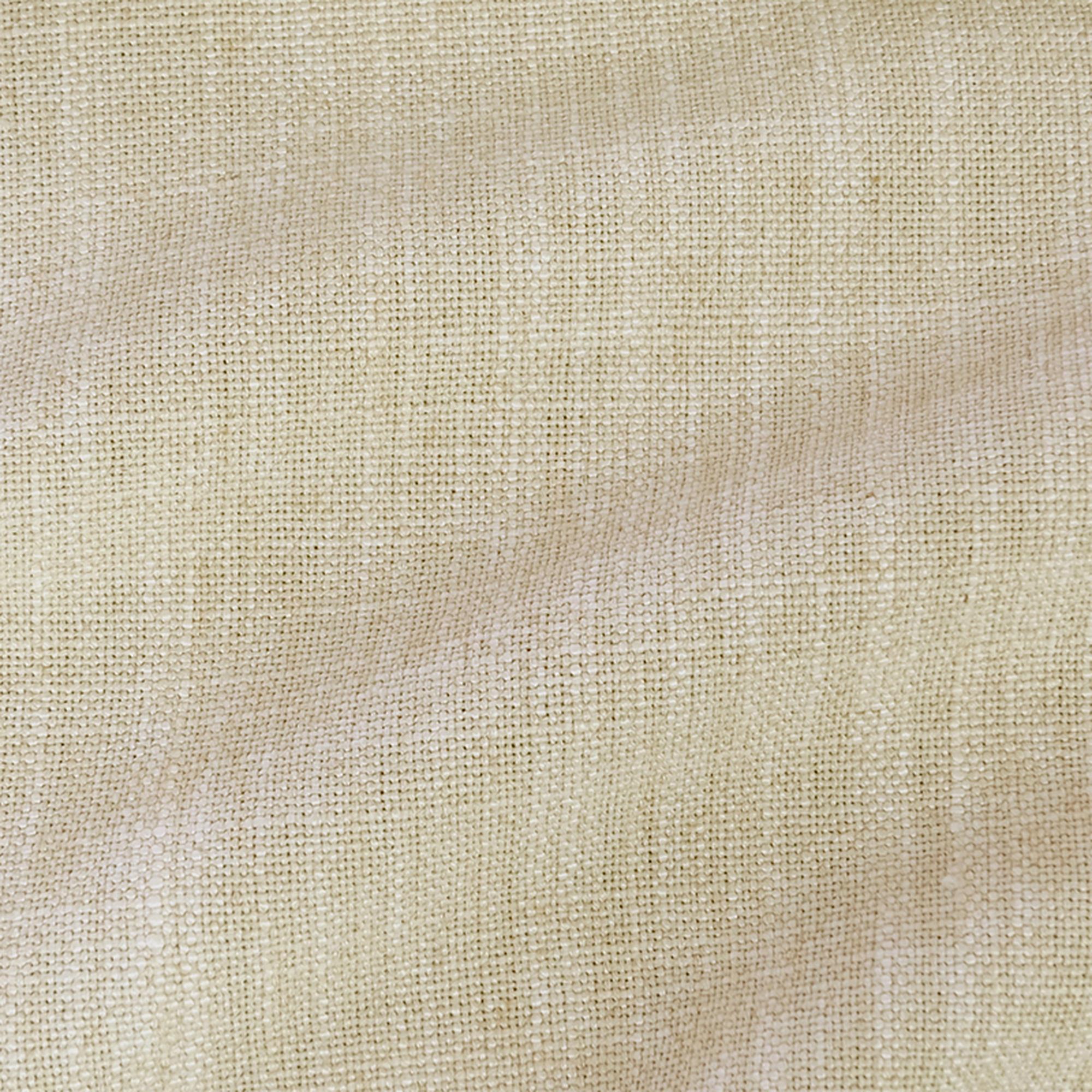 Shay fabric in color Cream showcasing fabric solid linen blend upholstery fabric.