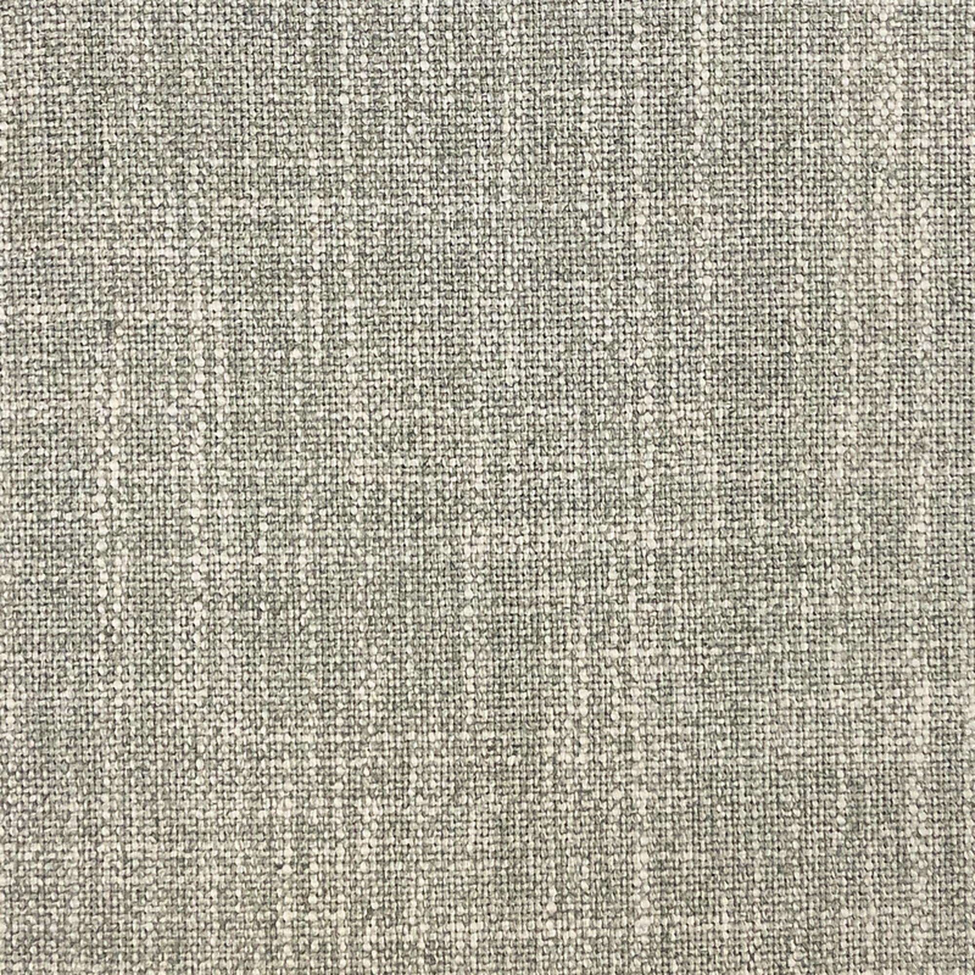 Shay fabric in color Silver showcasing fabric solid linen blend upholstery fabric.