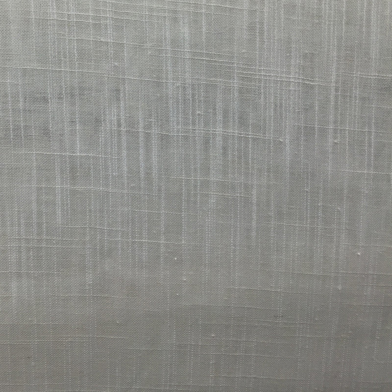 Sierra Fabric in color White is a Solid Linen Look Fabric pattern good for Drapery & Curtain Fabric