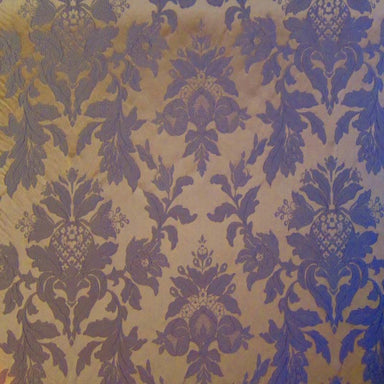 Sinatra Fabric in color Caramel is a Floral Damask Fabric pattern good for Drapery & Curtain Fabric