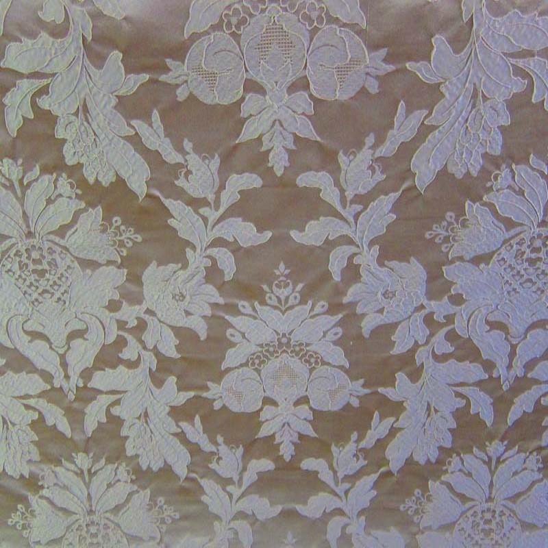 Sinatra Fabric in color Mocha is a Floral Damask Fabric pattern good for Drapery & Curtain Fabric