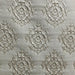 Theo Fabric in color Ivory is a Embossed Matelasse Damask Fabric pattern good for Drapery & Curtain Fabric