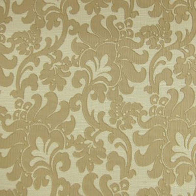 Trail Fabric in color Beige is a Floral Damask Fabric pattern good for Drapery & Curtain Fabric