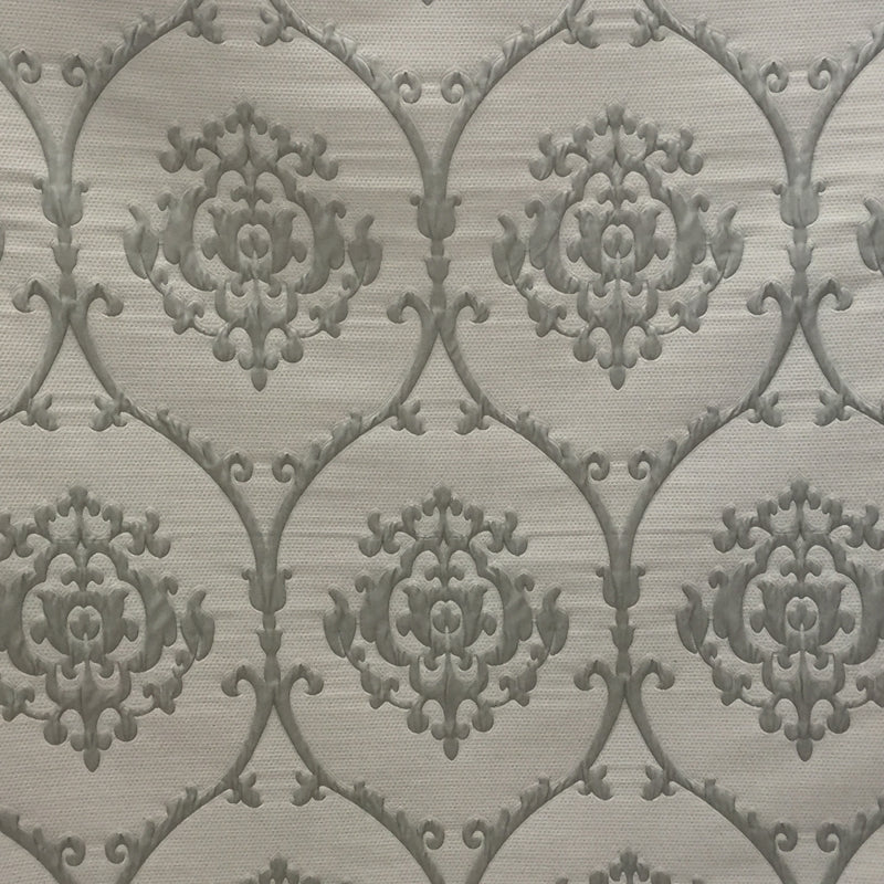 Troy Fabric in color Seaspray is a Embossed Matelasse Damask Fabric pattern good for Drapery & Curtain Fabric and Upholstery Fabric