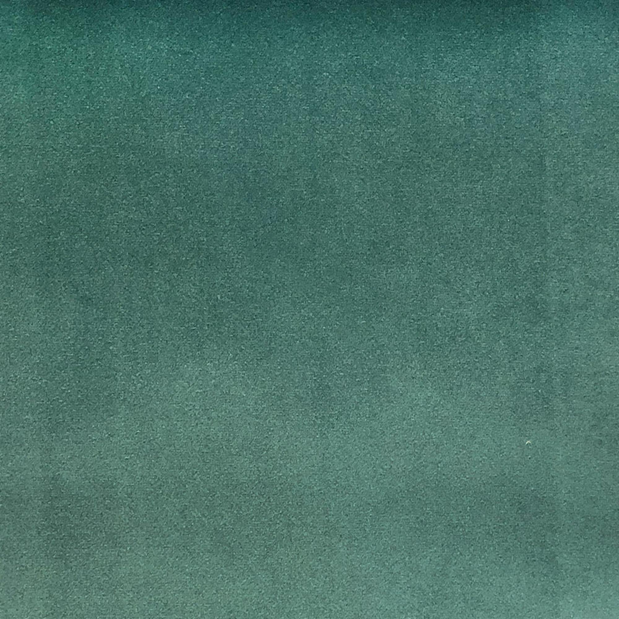 Tuscan fabric in color Teal showcasing fabric solid shiny velvet upholstery fabric & drapery & curtain fabric.