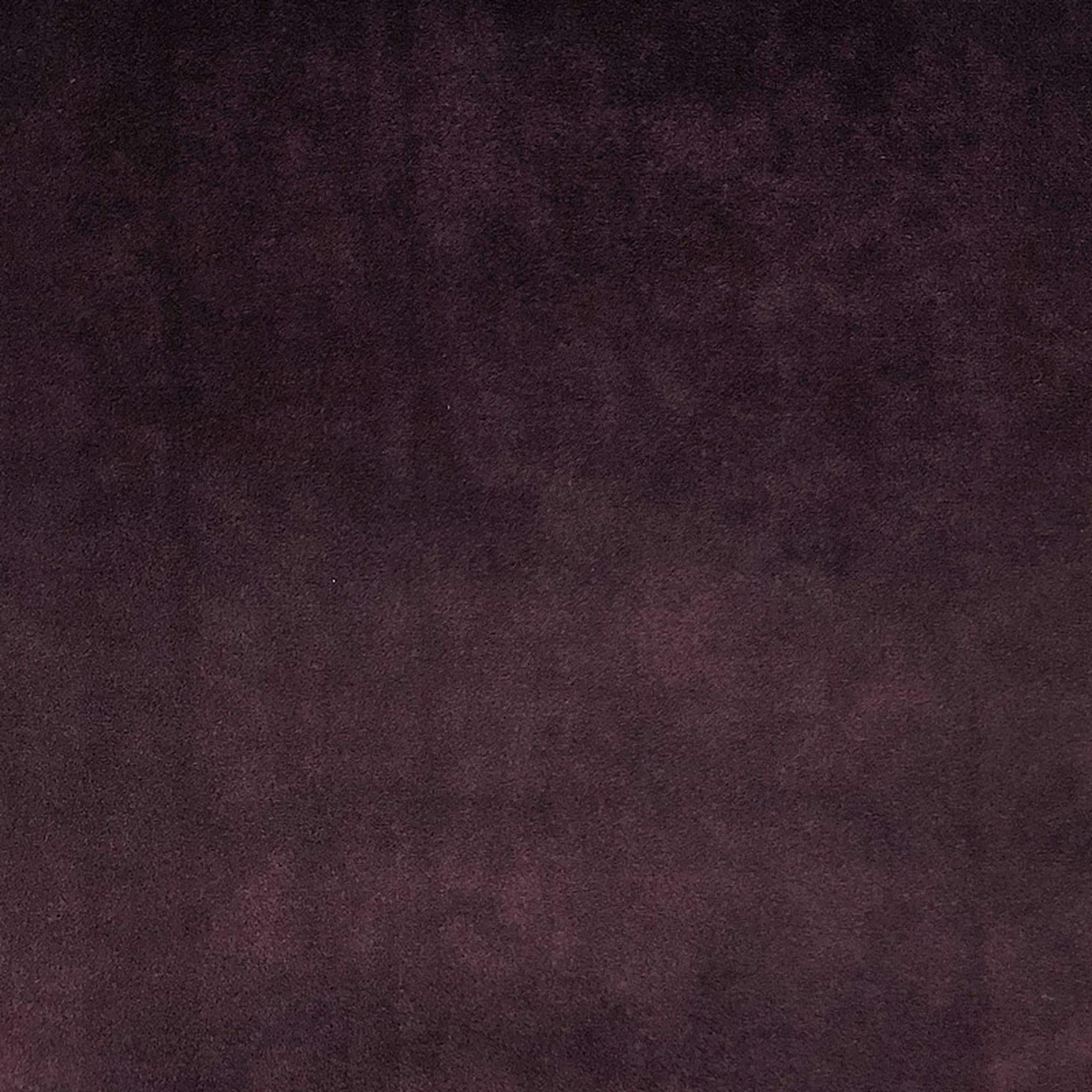 Tuscan fabric in color Plum showcasing fabric solid shiny velvet upholstery fabric & drapery & curtain fabric.