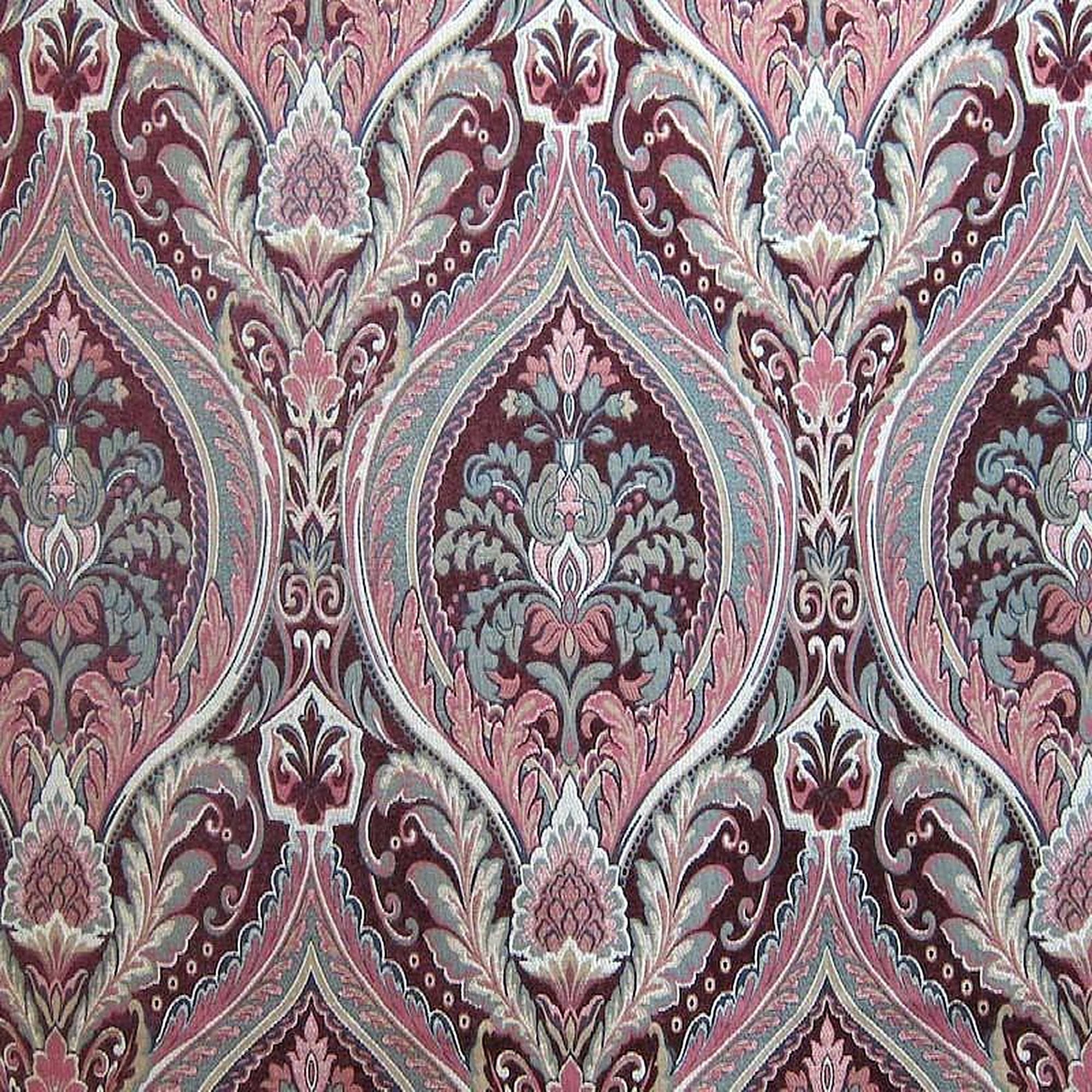 Valley Fabric in color Treasure is a Floral Damask Fabric pattern good for Drapery & Curtain Fabric and Upholstery Fabric
