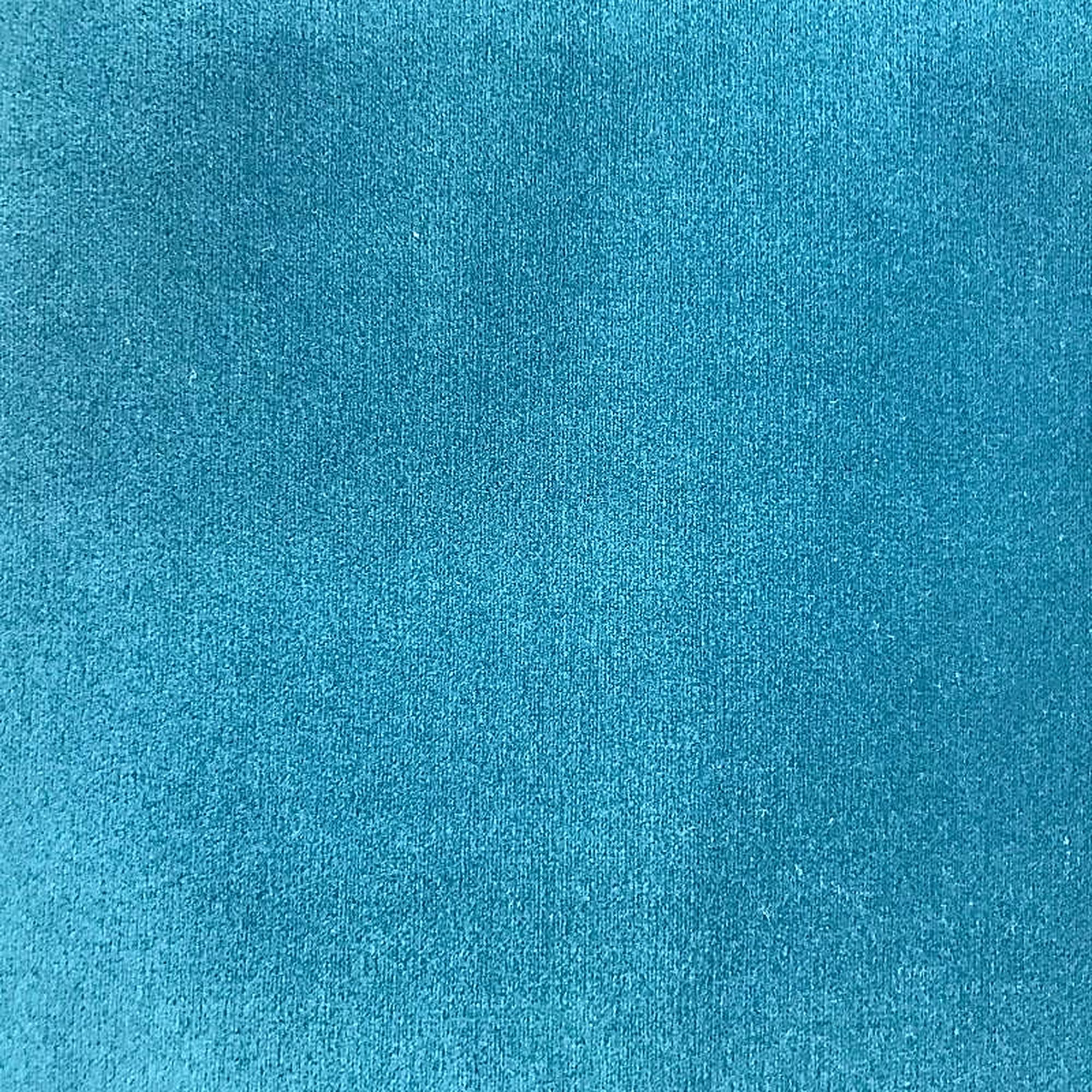 Velour Fabric in color Peacock is a Solid Velvet Fabric pattern good for Drapery & Curtain Fabric