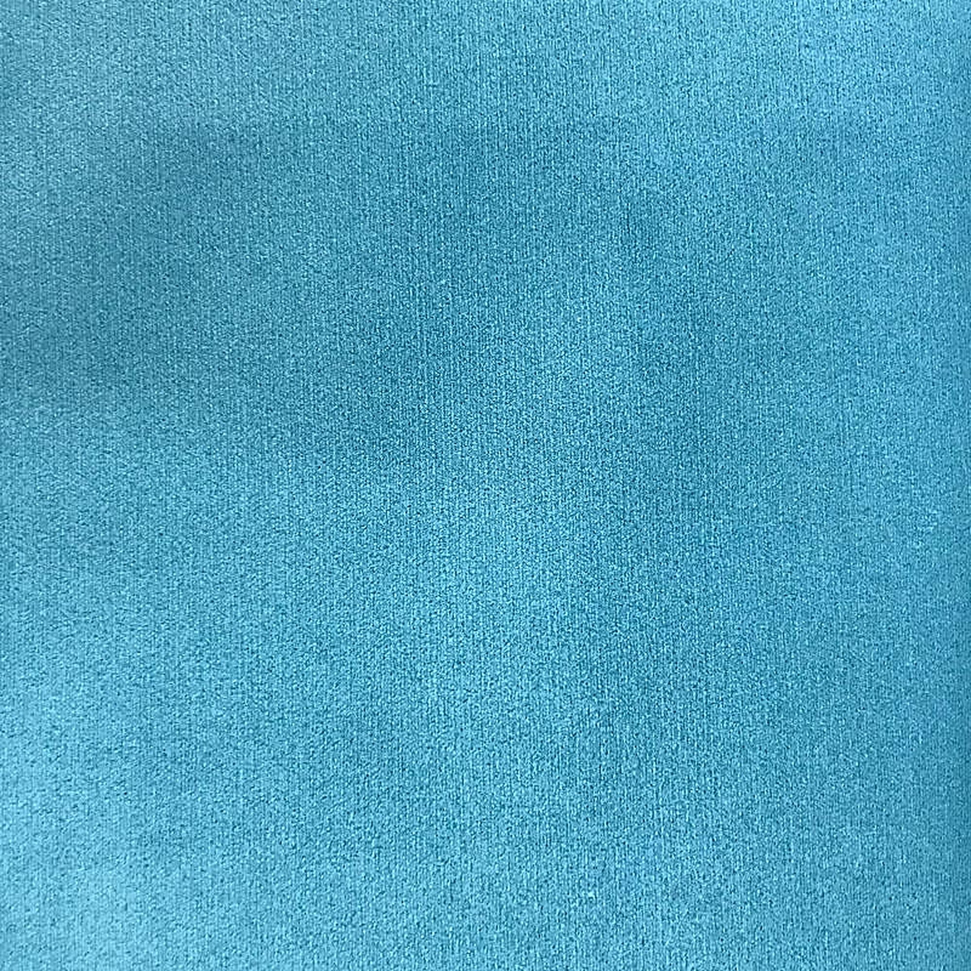 Velour Fabric in color Turquoise is a Solid Velvet Fabric pattern good for Drapery & Curtain Fabric