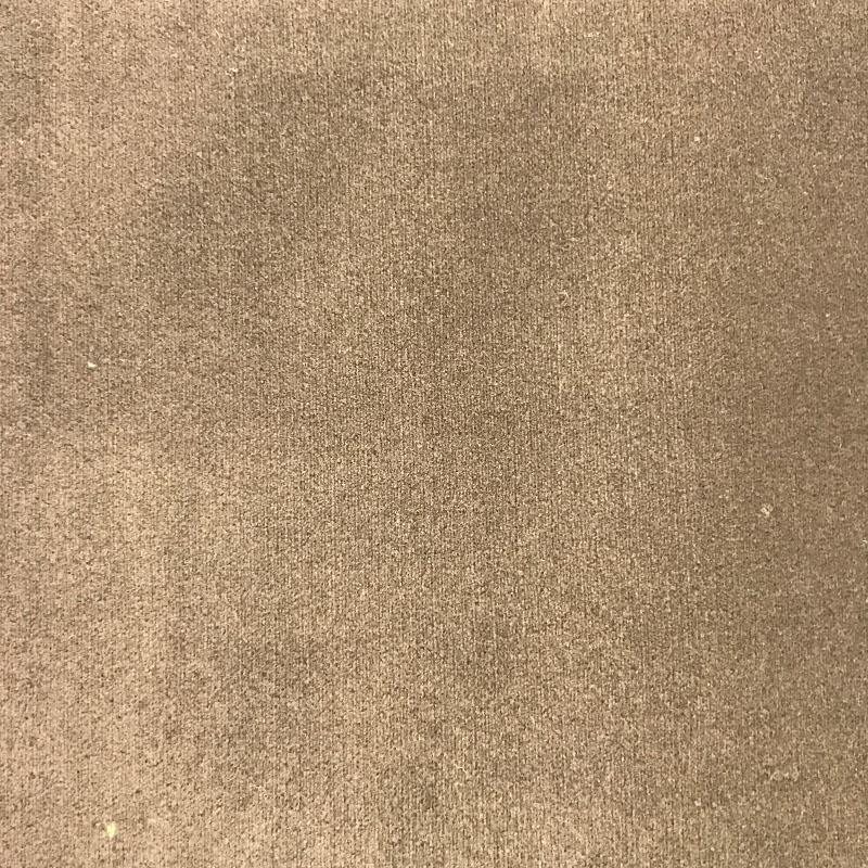 Velour Fabric in color Chocolate is a Solid Velvet Fabric pattern good for Drapery & Curtain Fabric