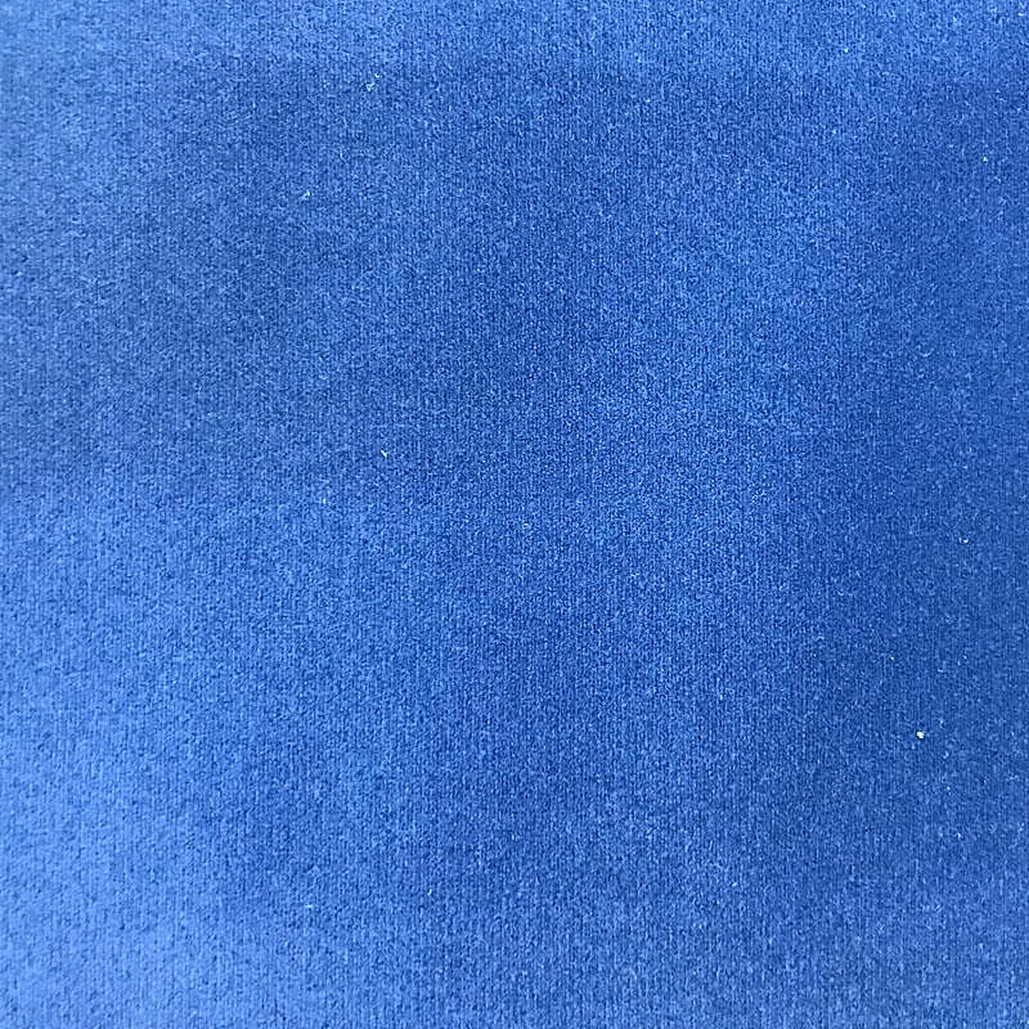 Velour Fabric in color Sapphire is a Solid Velvet Fabric pattern good for Drapery & Curtain Fabric