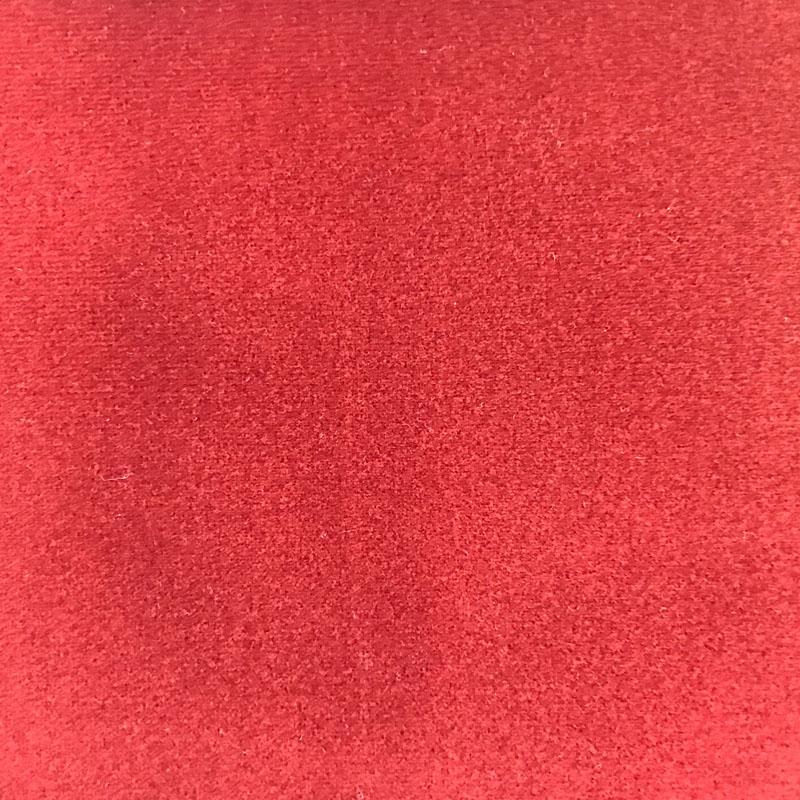 Velour Fabric in color Cherry is a Solid Velvet Fabric pattern good for Drapery & Curtain Fabric
