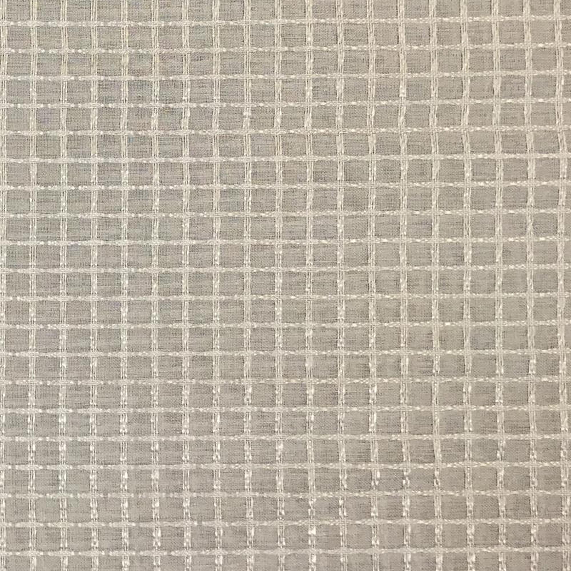 Victoria Fabric | Square Design Sheer Fabric | Drapery & Curtain Fabric