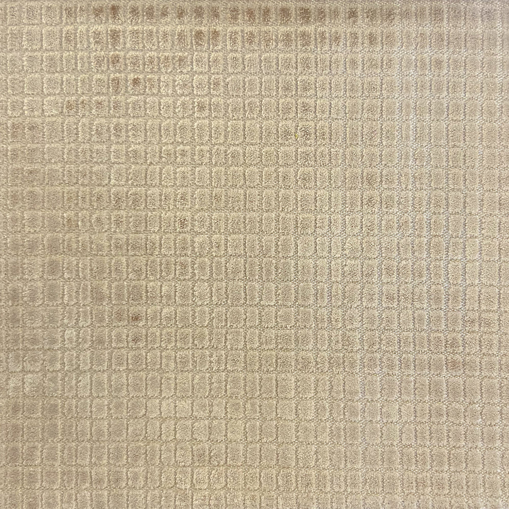 Vika Fabric | Geometric Cut Velvet