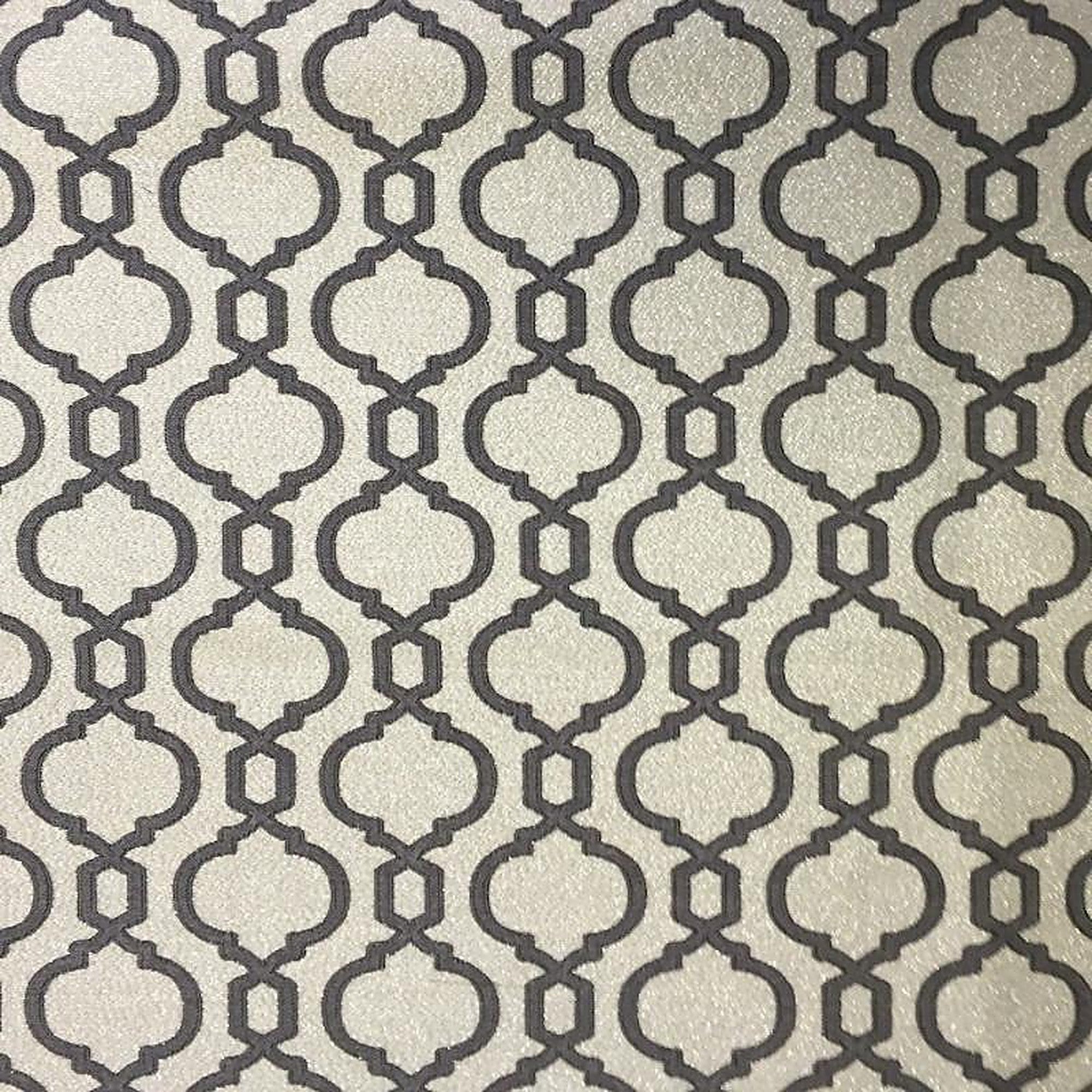 Vista Fabric in color Gray is a Two-Toned Modern Geometric Fabric pattern good for Drapery & Curtain Fabric
