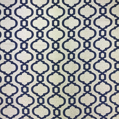 Vista Fabric in color Navy is a Two-Toned Modern Geometric Fabric that is good for Drapery & Curtain Fabric
