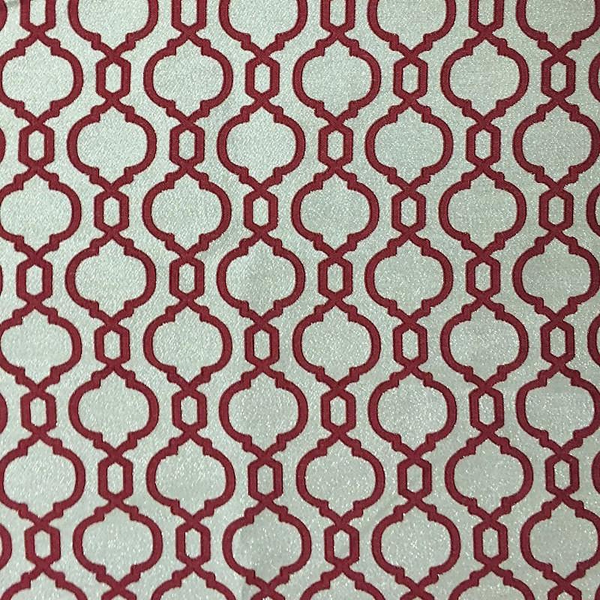 Vista Fabric in color Cranberry is a Two-Toned Modern Geometric Fabric pattern good for Drapery & Curtain Fabric
