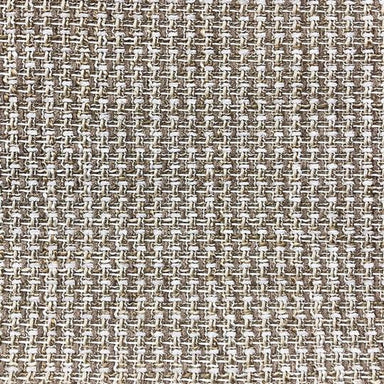 Zella fabric in color Beige showcasing fabric basket woven linen look upholstery fabric.