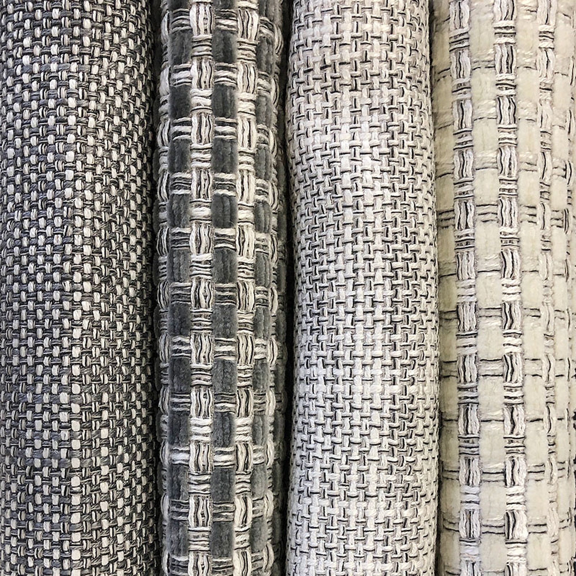 Lydia Fabric | Two-Toned Woven Look Linen Blend Fabric | Upholstery Fabric
